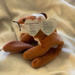 Sly Beanie Baby With Congo Tush Tag Error
